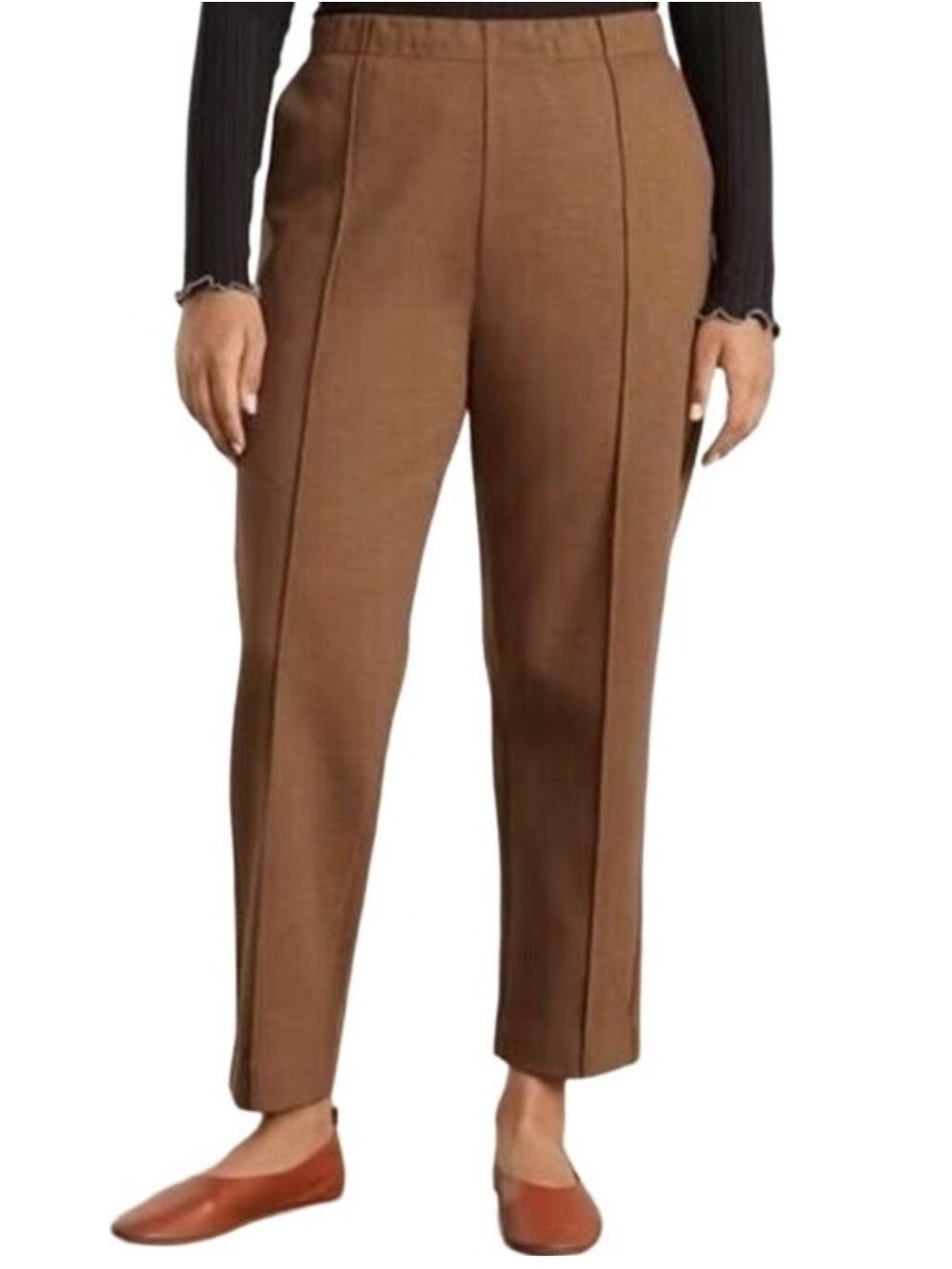Everlane The Dream Pant in Hearhered Auburn | Size M